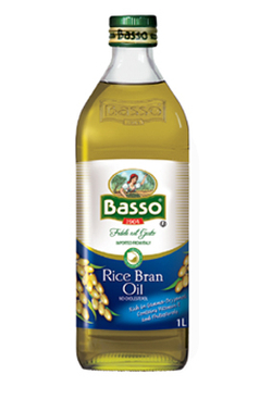 Масло рисовое рафинированное BASSO 1 л, Италия