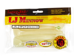 Виброхвосты съедобные LJ Pro Series MINNOW 5.5in (13,9 см), цв. 033, 4 шт.