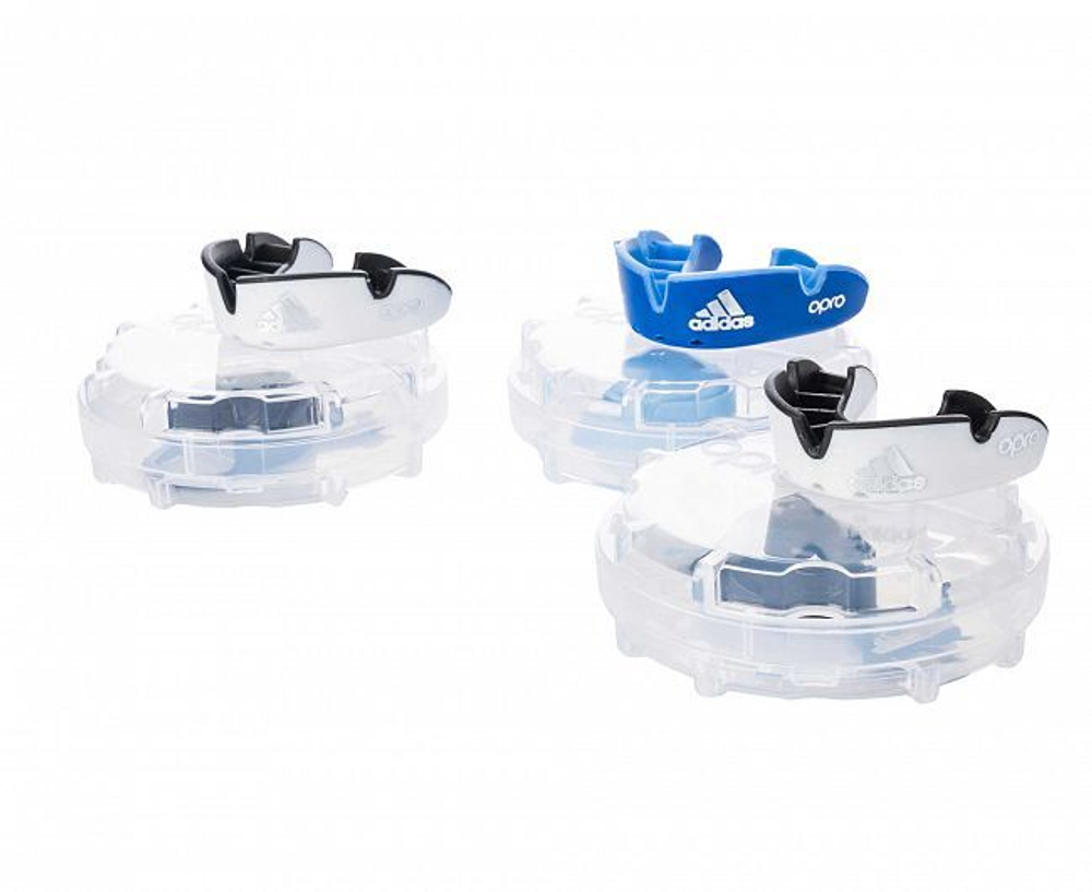 Капа одночелюстная Opro Silver Gen4 Self-Fit Mouthguard белая adiBP32