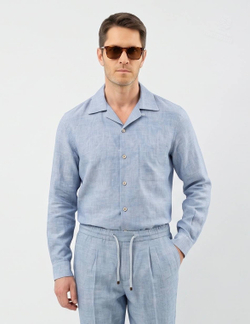 Льняной костюм Brunello Cucinelli