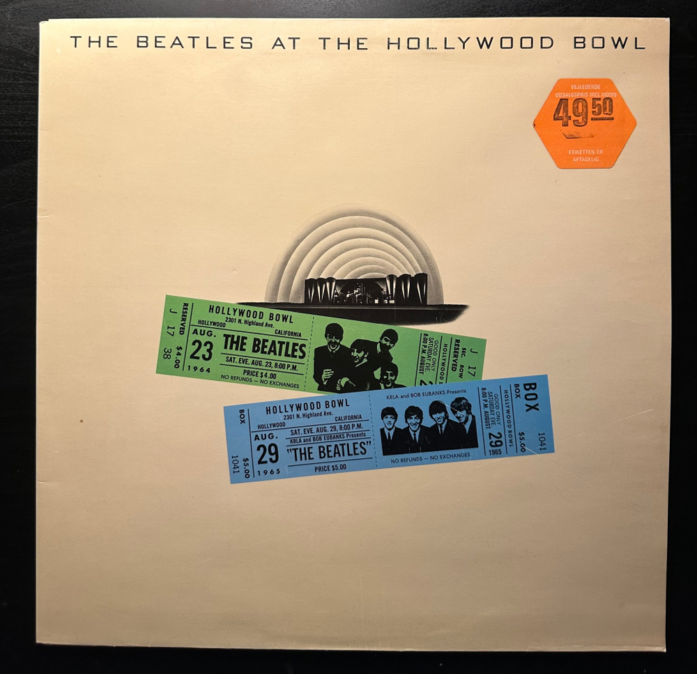 The Beatles - The Beatles At The Hollywood Bowl (Швеция 1977г.)