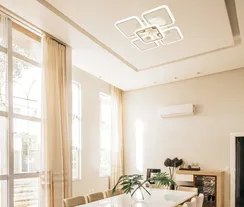 Потолочная люстра Square 10220/5LED 98W Escada