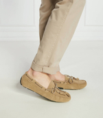Кожаные мокасины anders POLO RALPH LAUREN - песочный(803916580)