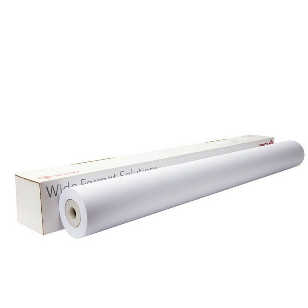 Рулон для плоттера, 914 мм х 46 м х втулка 50,8 мм, 90 г/м2, белизна CIE 164%, Inkjet Monochrome XEROX 450L90505