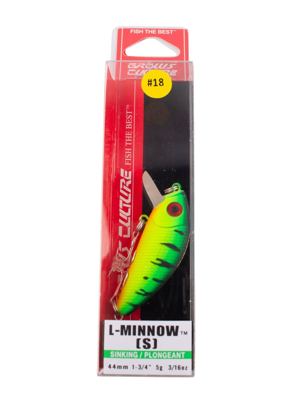 Воблер минноу L Minnow 44 мм 5 г цвет #18