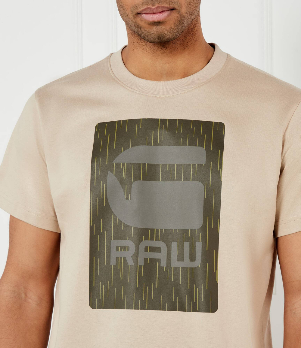 Футболка Burger box G- Star Raw - бежевый(D26478 C336)