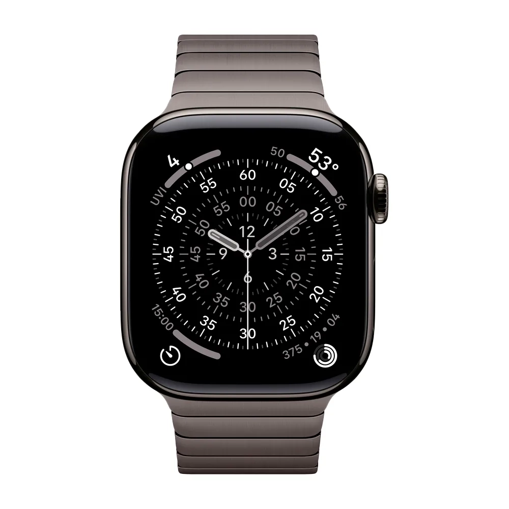 Умные часы Apple Watch Series 11 GPS + Cellular, 42mm, Slate Titanium Case with Slate Link Bracelet