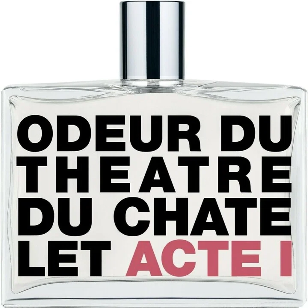 Comme Des Garcons Odeur Du Théâtre Du Châtelet Acte I