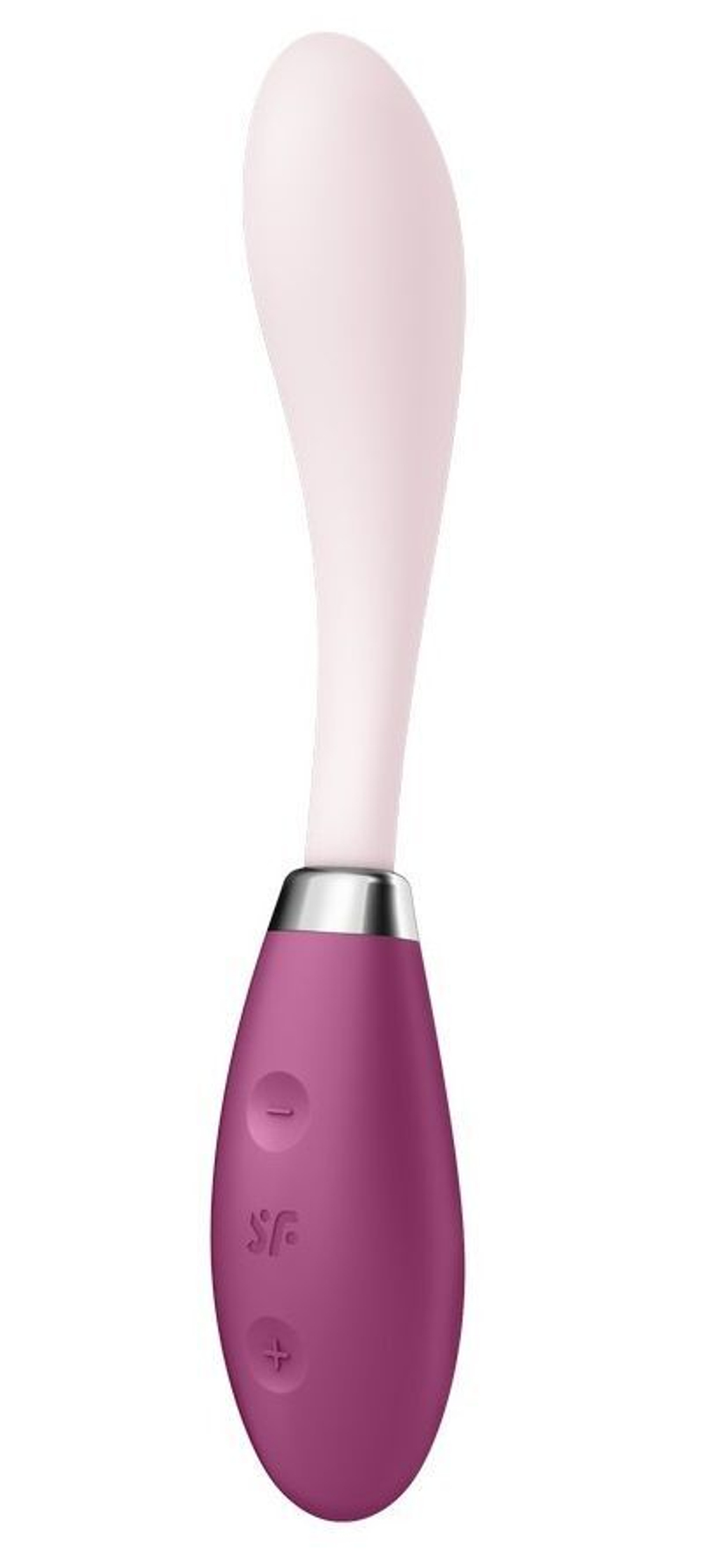 Розовый гибкий вибратор G-Spot Flex 3 - 19,5 см. (Цвет: розовый)
