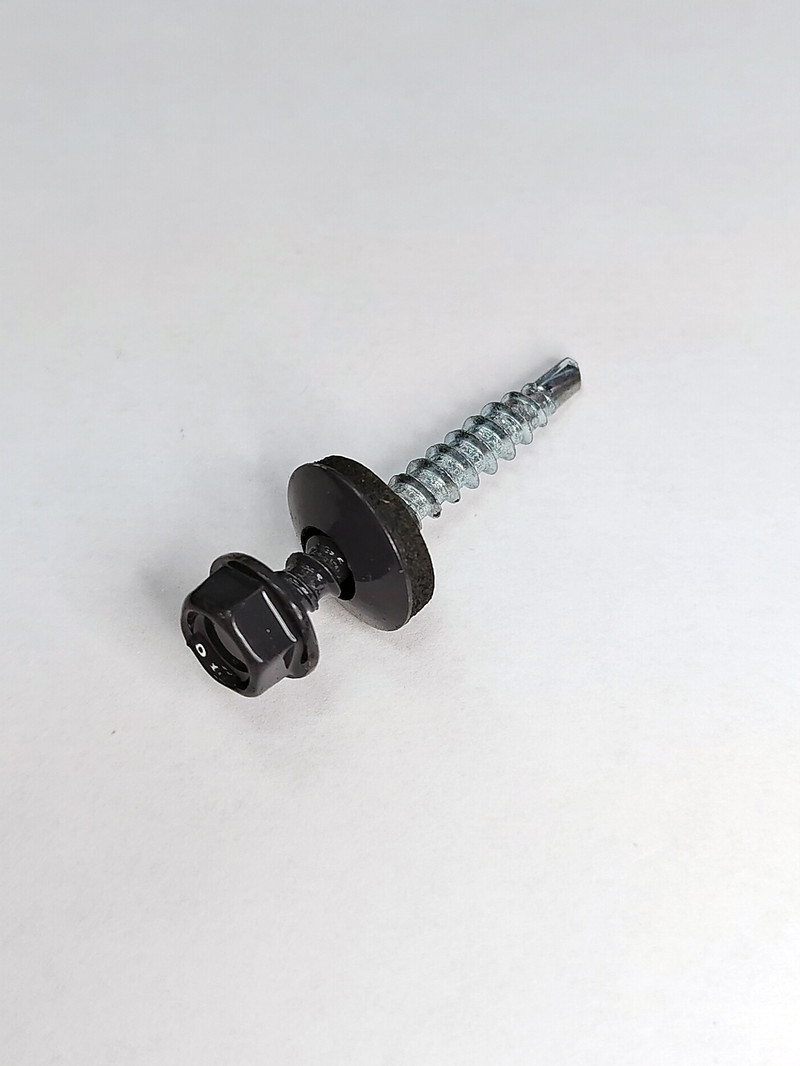 4,8х35 RAL7024 Графитовый серый саморез кров. (50 шт.)
