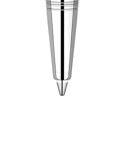 Parker Стержени для шариковой ручки Quink Flow (2шт), M, черный (в блистере)