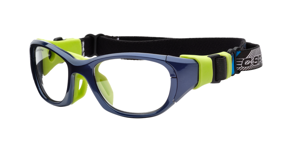 Спортивные очки с диоптриями Rec Specs / Rs-51 / Shiny Navy / Green