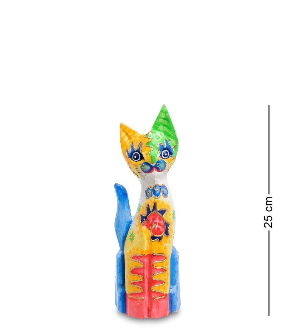 Decor and Gift 99-275 Фигурка «Кошка» н-р из трех 30,25,20 см (албезия, о.Бали)