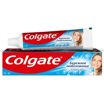 Colgate Зубная паста Бережное отбеливание 50мл