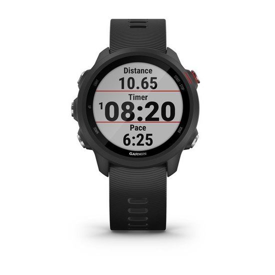 Часы для бега Garmin Forerunner 245 Music черный с черным ремешком (010-02120-30)