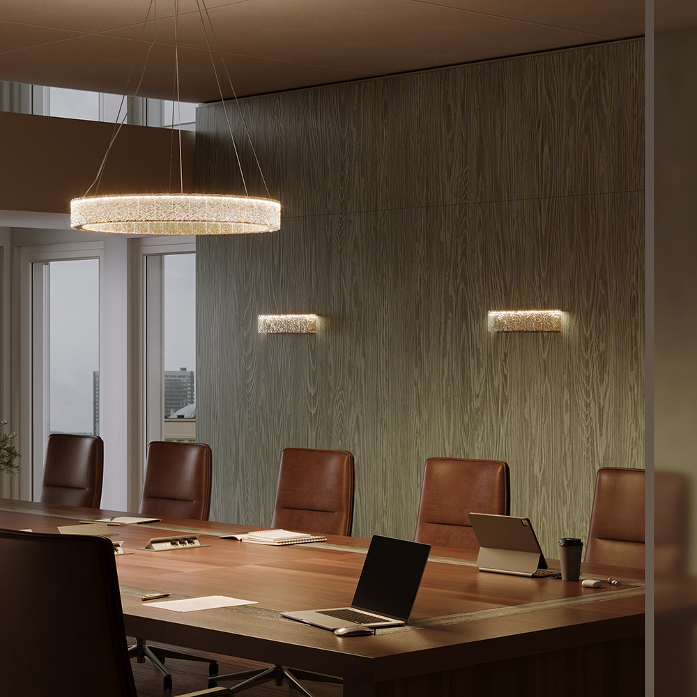 Подвесная светодиодная люстра Maytoni Majesty MOD517PL-L30BS3K