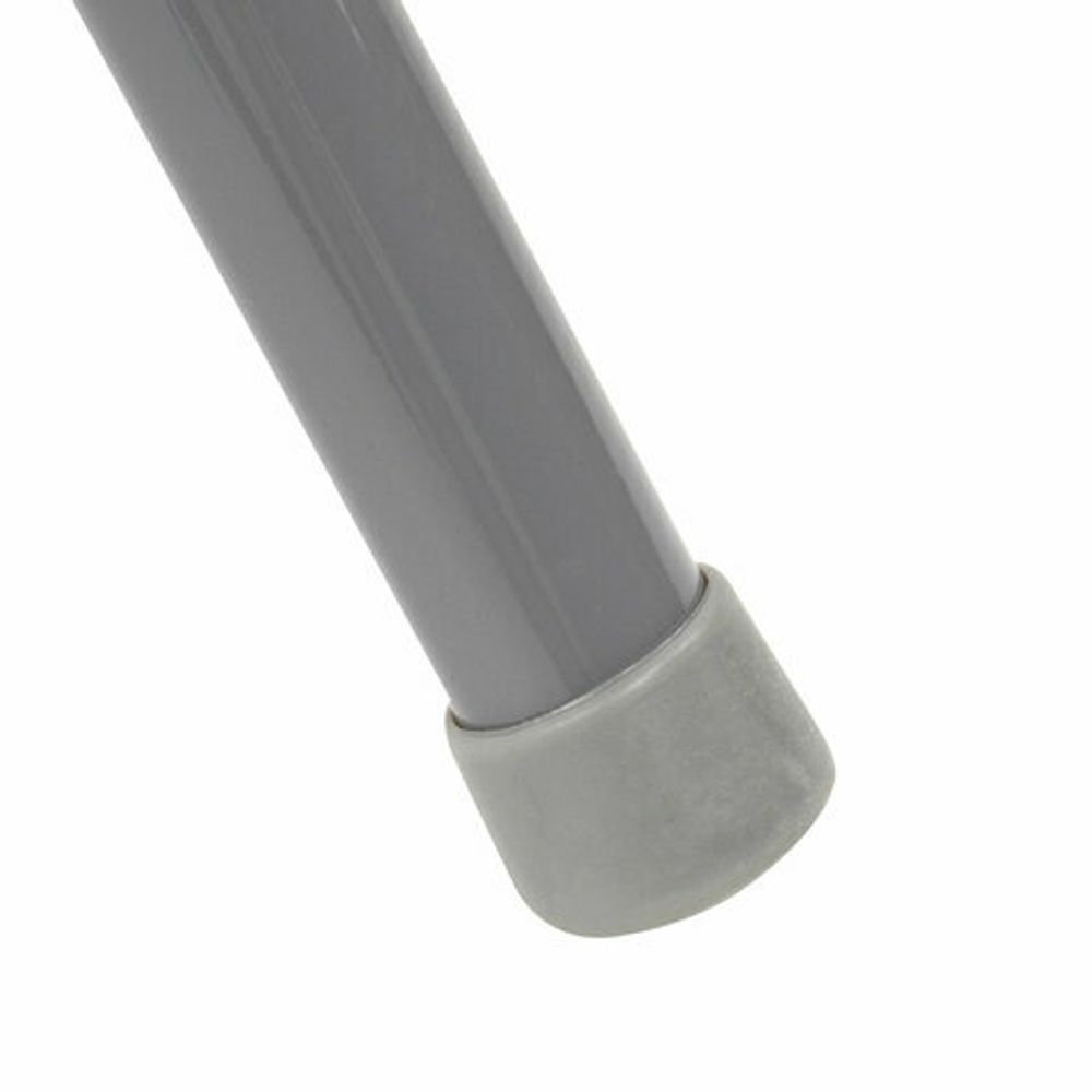 Стул складной BRABIX "Golf Plus CF-003 КОМФОР"Т, серый каркас, серая ткань, 532890