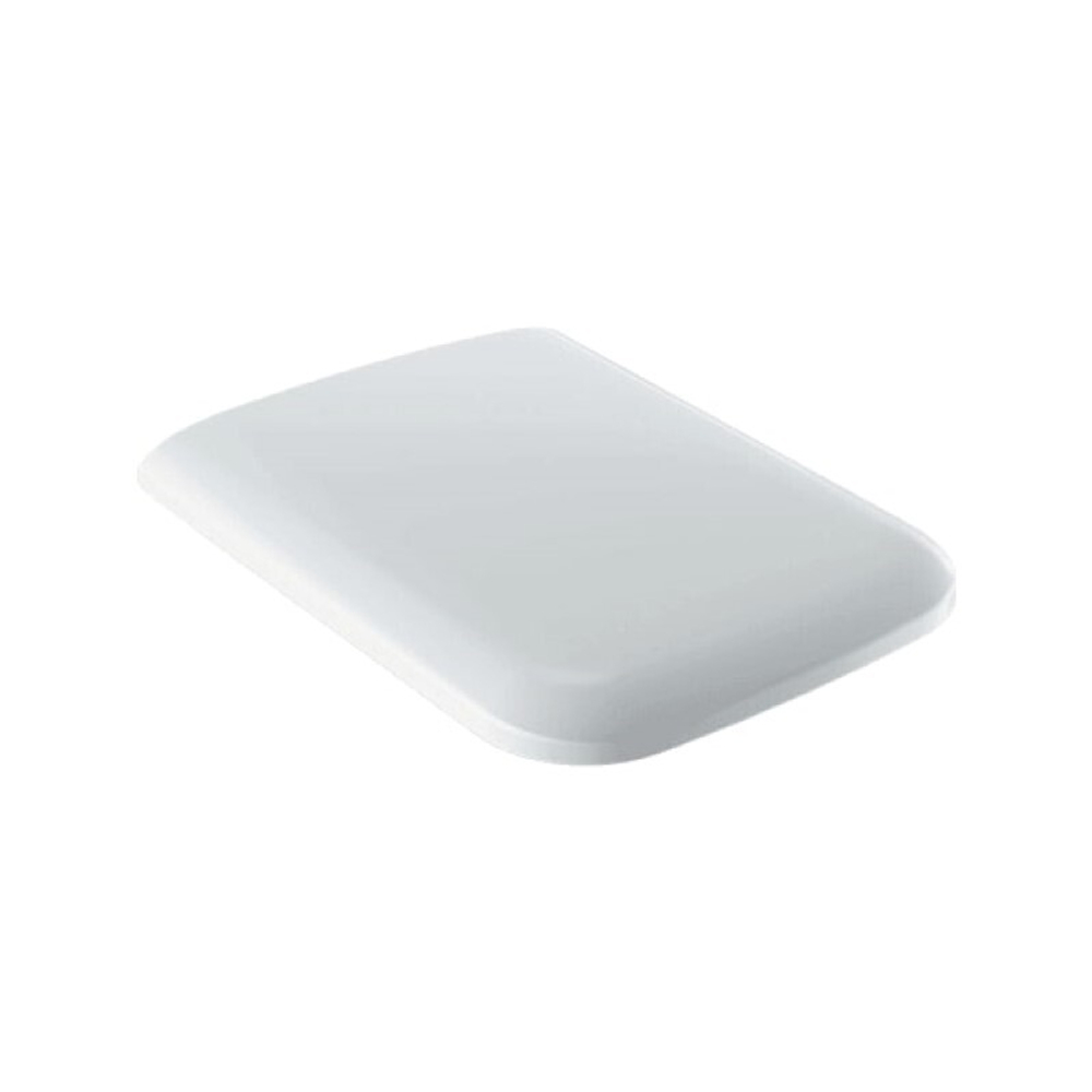 Сиденье для унитаза Geberit iCon Square 500.837.01.1, с крышкой, микролифт, белое