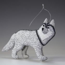 Ёлочная игрушка "Волк"