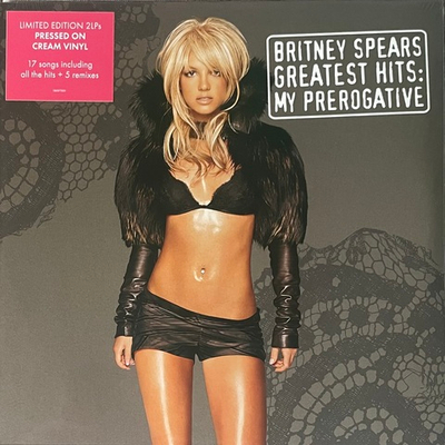 Britney Spears ‎– Greatest Hits: My Prerogative 2LP (Европа 2023г.) Cream