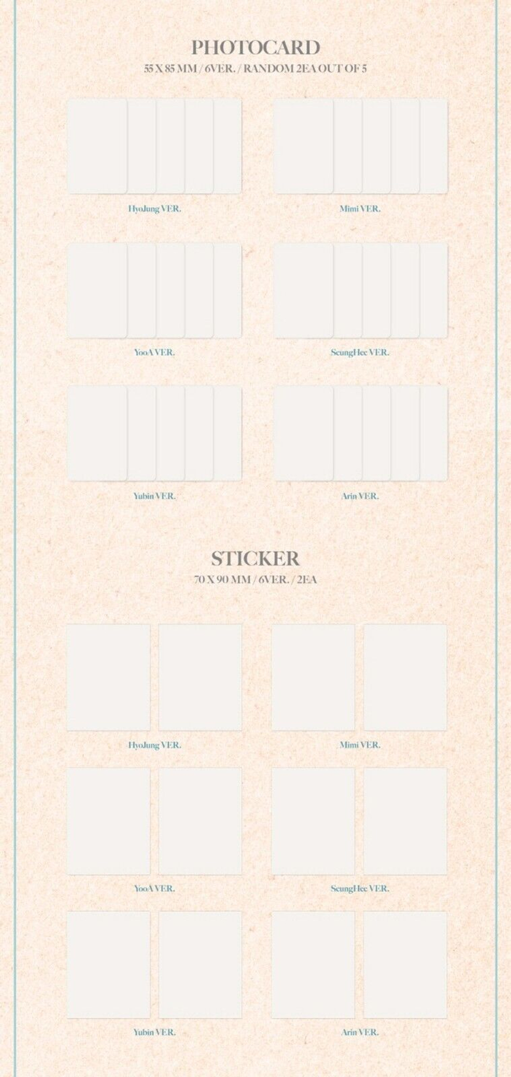 OH MY GIRL - GOLDEN HOURGLASS (POCA Album)