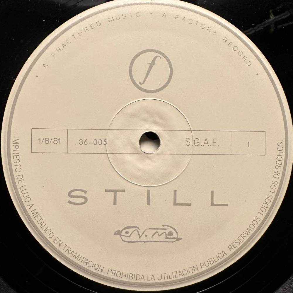 Joy Division ‎– Still 2LP (Испания 1982г.)