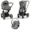 Детская коляска Cybex Priam IV 2 в 1 Mirage Grey + Cloud G i-Size Stone Grey Plus