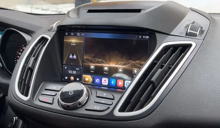 Магнитола для Ford Kuga 2 2012-2019 (без SYNC 3) - Kuberg SF-9203-1 Android 12, Быстрая, CarPlay, 4G SIM-слот