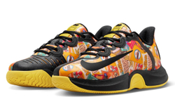 Женские Кроссовки теннисные Nike Court Air Zoom GP Turbo HC Osaka Premium - black/vivid sulfur/siren red/racer blue