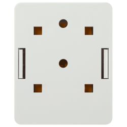 Розетка компьютерная RJ-45 ЭРА RJ01UN категория 5е неэкранированная 1-порт упаковка 40 штук | Электротовары