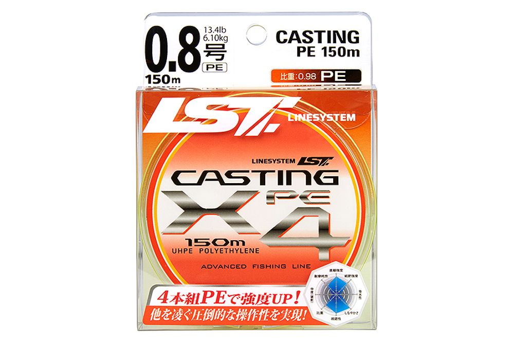 Шнур LINESYSTEM Casting PE X4 #1 (150m) olive