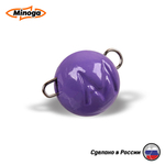 Свинец Minoga "Чебурашка", цвет сирень, 30 гр.(5шт)