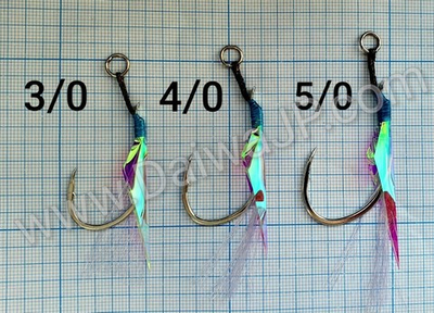 Крючки GEAR-LAB POLAIC JIGGING HOOK