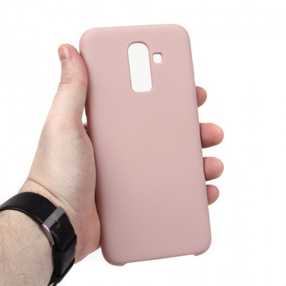 Панель Soft Touch для Samsung Galaxy J8 (2018), 007002 Серый