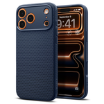Чехол Spigen Liquid Air для iPhone 17 Pro темно-синий
