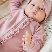 Слип на молнии с рюшей "Пудра" 3-18 м