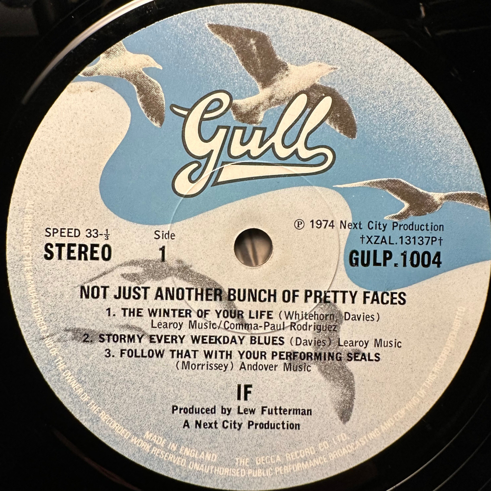 If - Not Just Another Bunch Of Pretty Faces (Англия 1974г.)