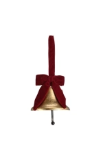 Подвесной "Колокольчик с бантом" металл от CAMPO Home & Garden 10см