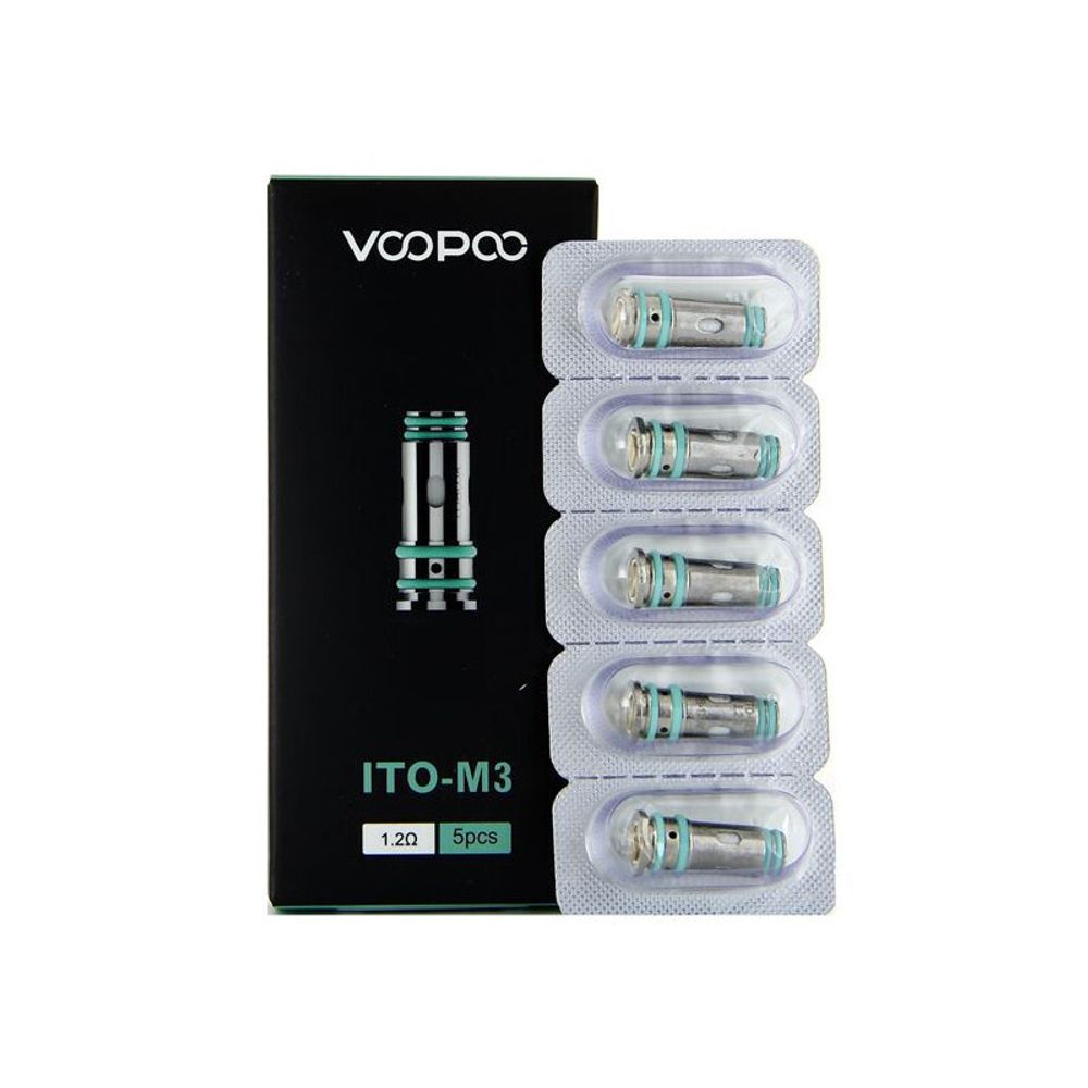 Испарители Voopoo ITO-M3 1.2 Ohm УПАКОВКА (5шт/уп)