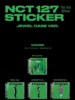 Альбом NCT 127 - STICKER 3rd Album Jewel Case Random Version