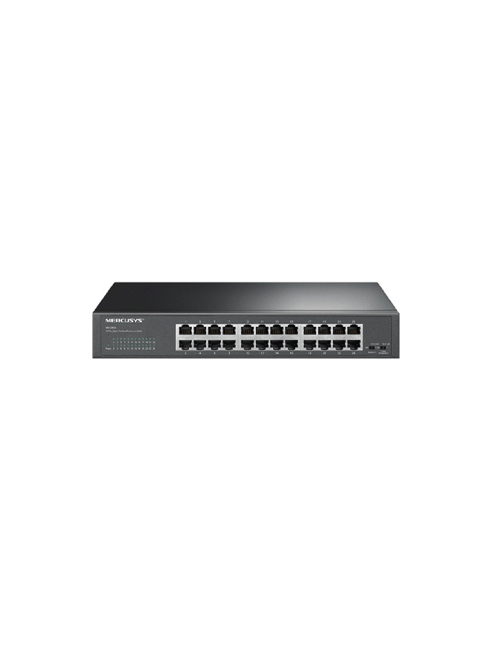Mercusys MS124GS Коммутатор с 24 гигабитными портами для размещения на столе или в стойке