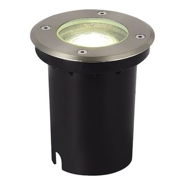 Встраиваемая подсветка для лестниц 1*GU10 SL9013.408.01 чёрный/стальной Walker ST-Luce