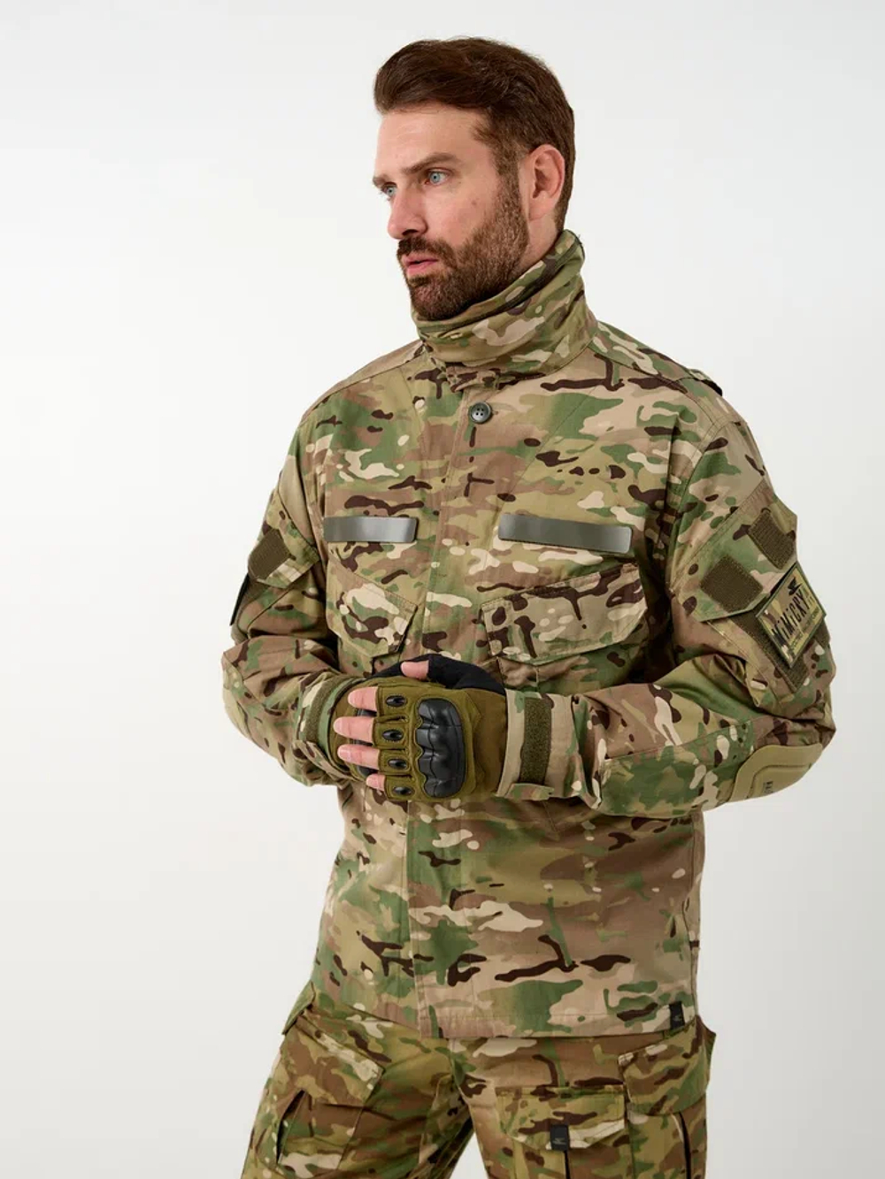 Куртка тактическая GEN3 COMBAT MULTICAM, рипстоп NYCO 50/50, цвет MULTICAM, мужская