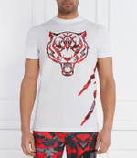Футболка Tiger Plein Sport - белый(MTK6894 SJO001N)