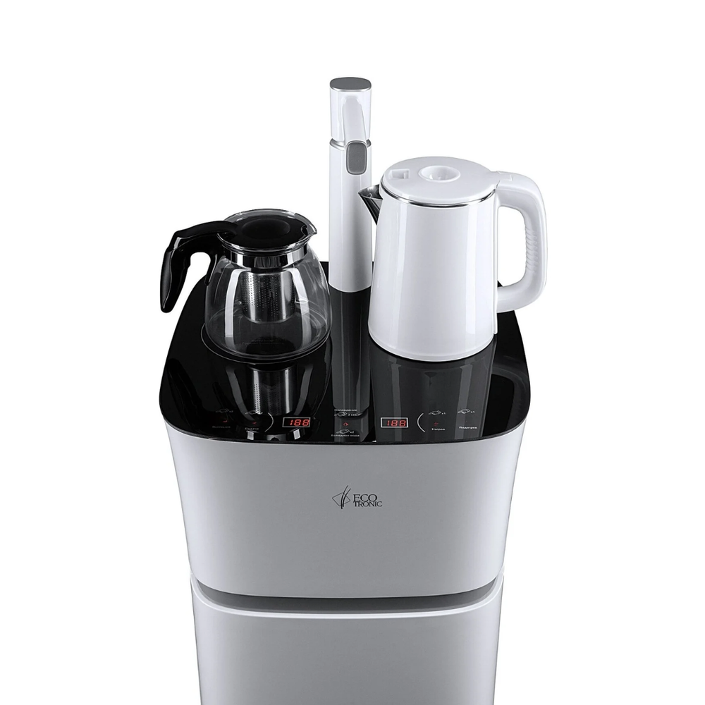 Кулер с чайным столиком Тиабар Ecotronic TB11-LE white