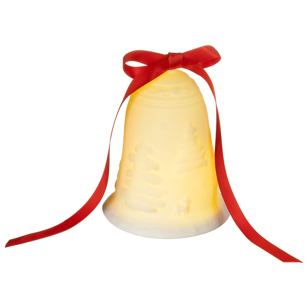 ФИГУРКА "КОЛОКОЛЬЧИК" С LED-ПОДСВЕТКОЙ 9*9*11,3 СМ