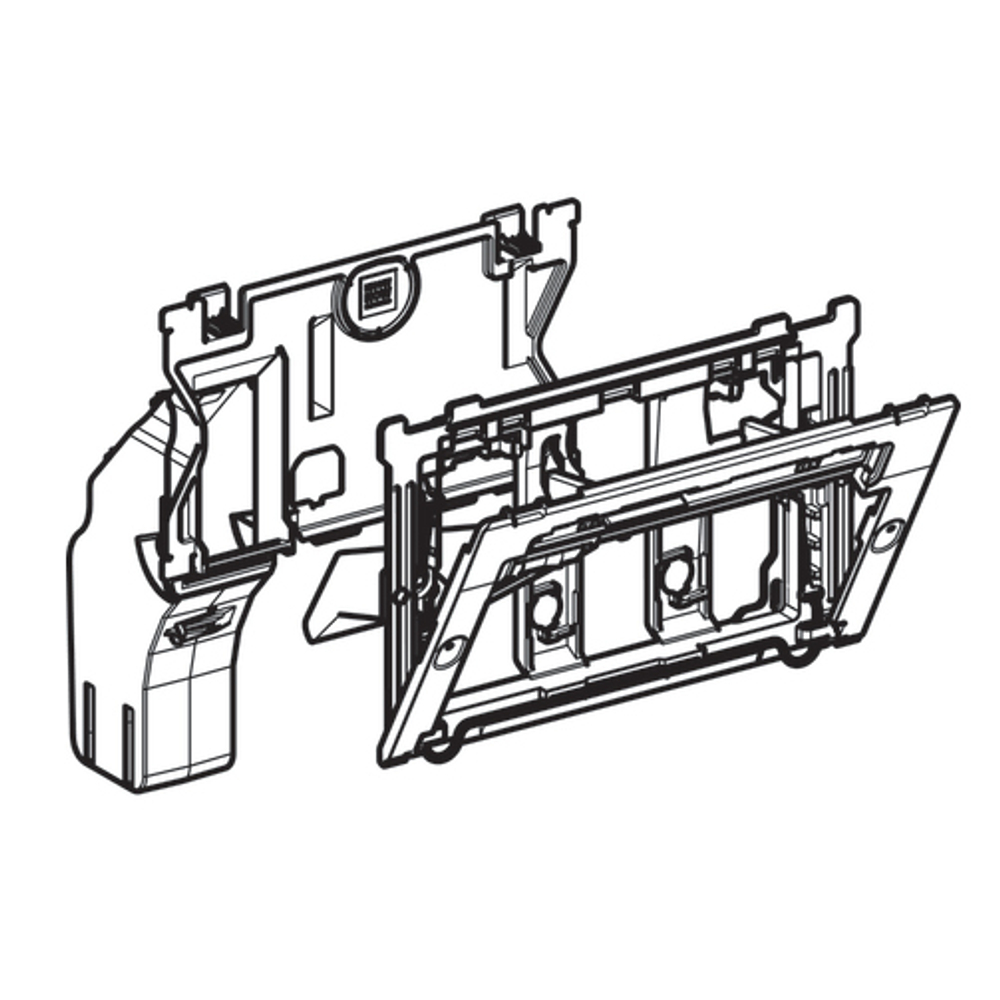 Смывная клавиша GEBERIT Sigma 20 115.882.KK.1