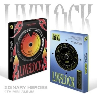 Альбом Xdinary Heroes - Livelock 4th Mini Album 2 Version SET