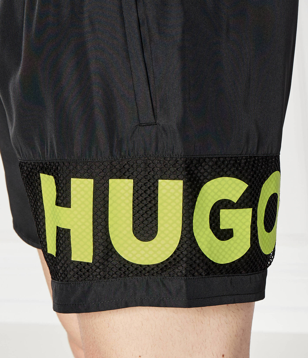 Шорты для плавания + полотенце + рюкзак CRUISE Hugo Bodywear - черный(50515502)