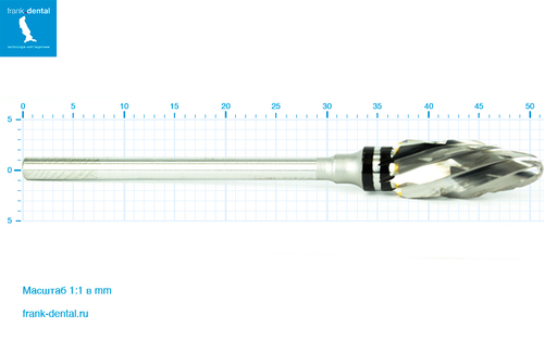 Фреза твердосплавная Frank Dental типа HP - C.251KSG.104.060
